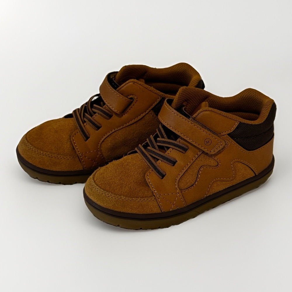 STRIDE RITE Ames Sneakers Shoes Toddler SZ 10 Worn Once Leather SR